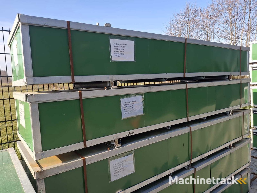 2024 Stahlworks 9,2x4,3x4,3 meter Opslagshelter / garagetent