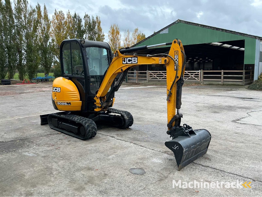 2015 JCB 8026CTS Minigraafmachine