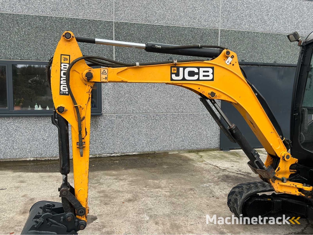 2015 JCB 8026CTS Minigraafmachine