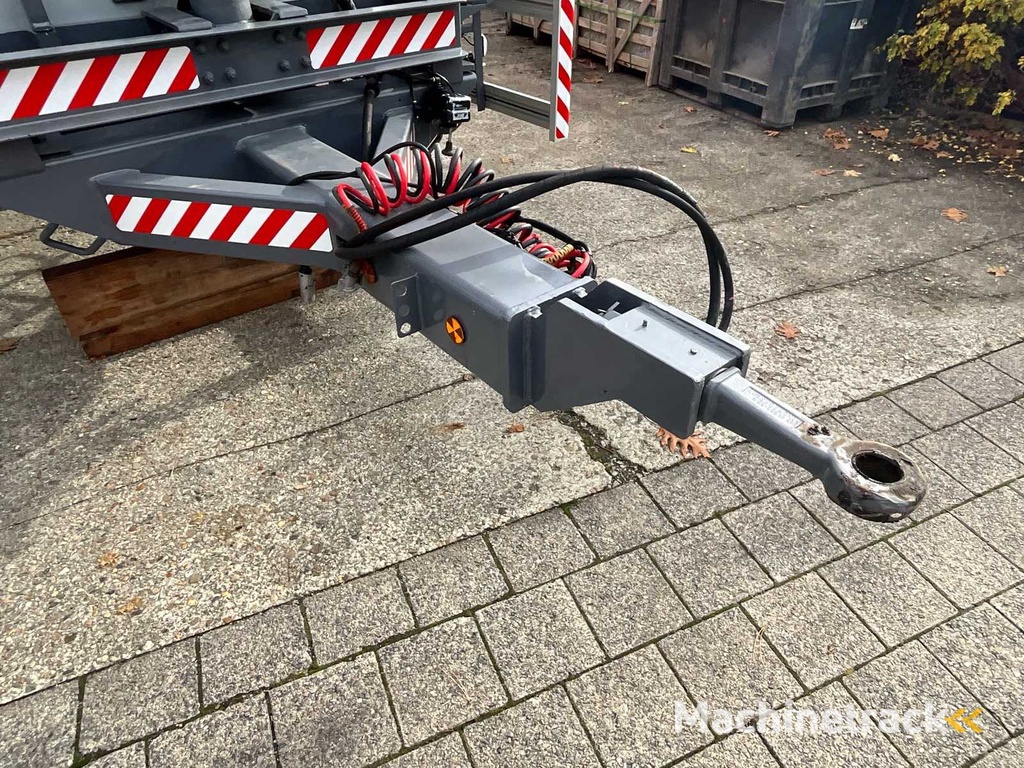 1994 Trouillet tipper trailer with container - overhauled ET2180