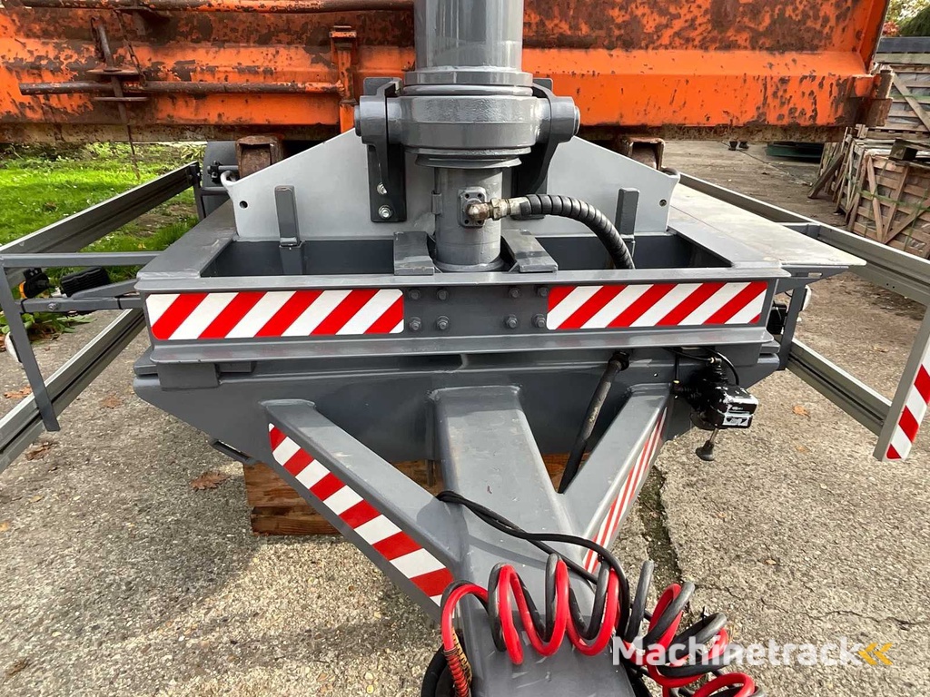 1994 Trouillet tipper trailer with container - overhauled ET2180