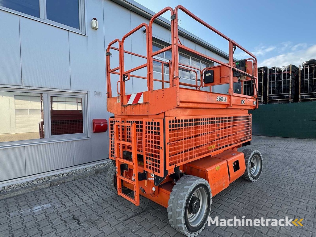 2015 JLG 3369LE 12m Off-Road Werkplatform Hoogwerker 298 Uren