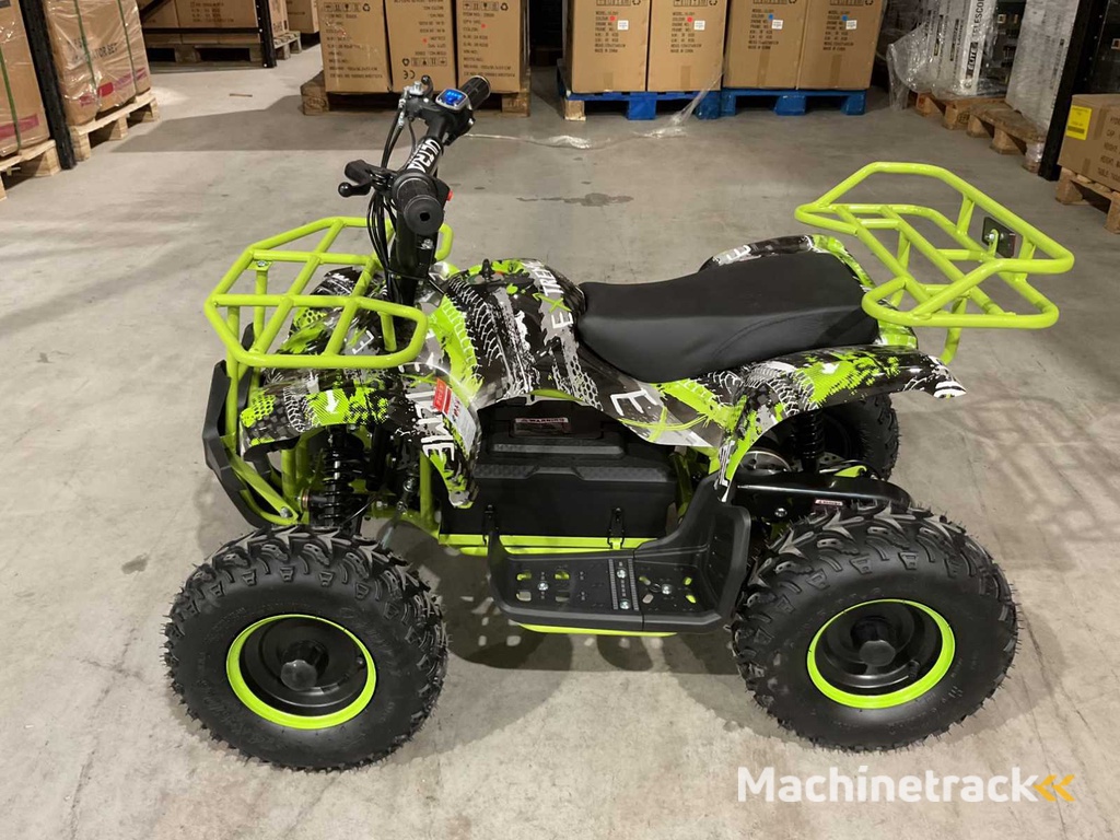 2025 Ultra Motocross MA06E ATX 1000 GR/ZW Met rekje Elektrische Quad