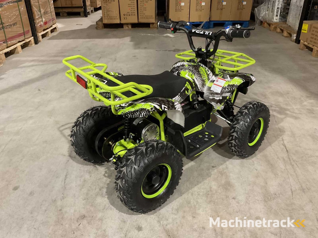 2025 Ultra Motocross MA06E ATX 1000 GR/ZW Met rekje Elektrische Quad