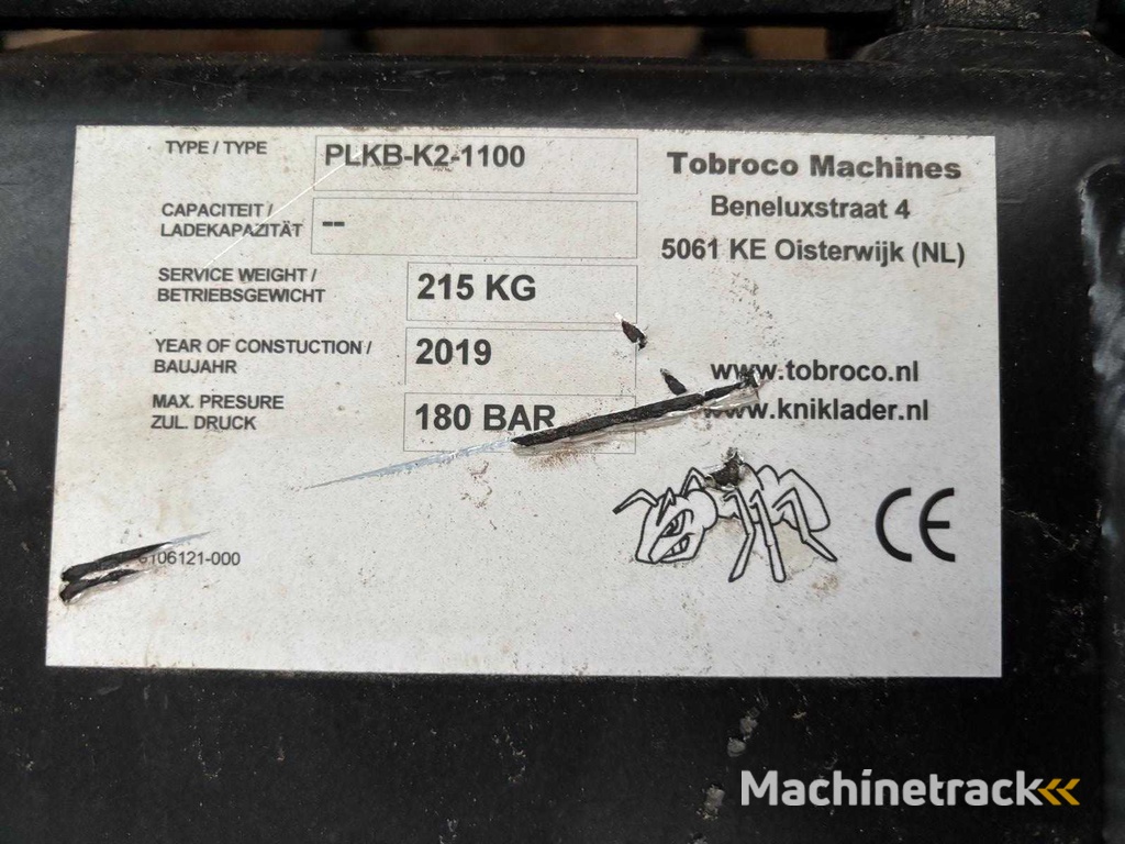 Tobroco - 2019 - PLKB-K2-1100 - Overige agrarisch