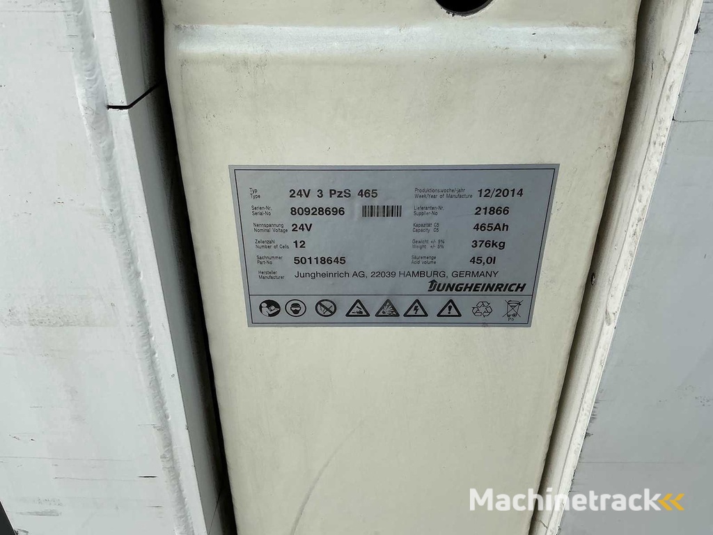 Jungheinrich - ESC 216Z - Stapelaars - 2014