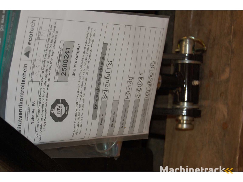 Ecotech - FS-140 - Front Bucket - 2025