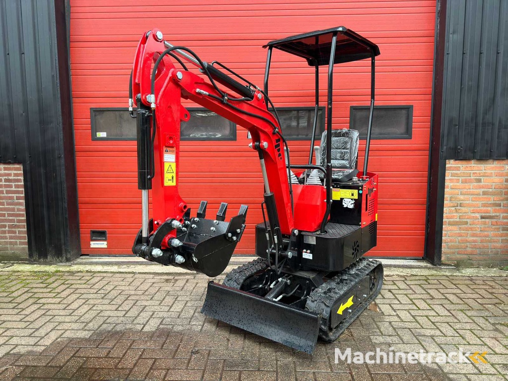 2024 JPC HT12 Rood Minigraafmachine