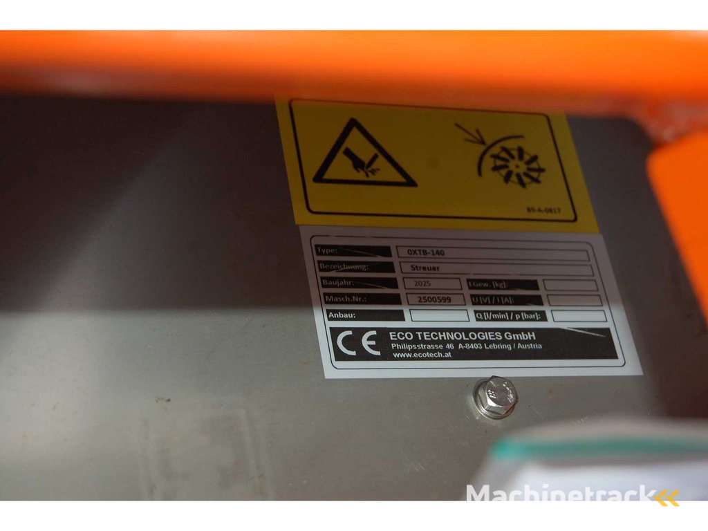 Ecotech - XTB-140 - Tellerstreuer - 2025
