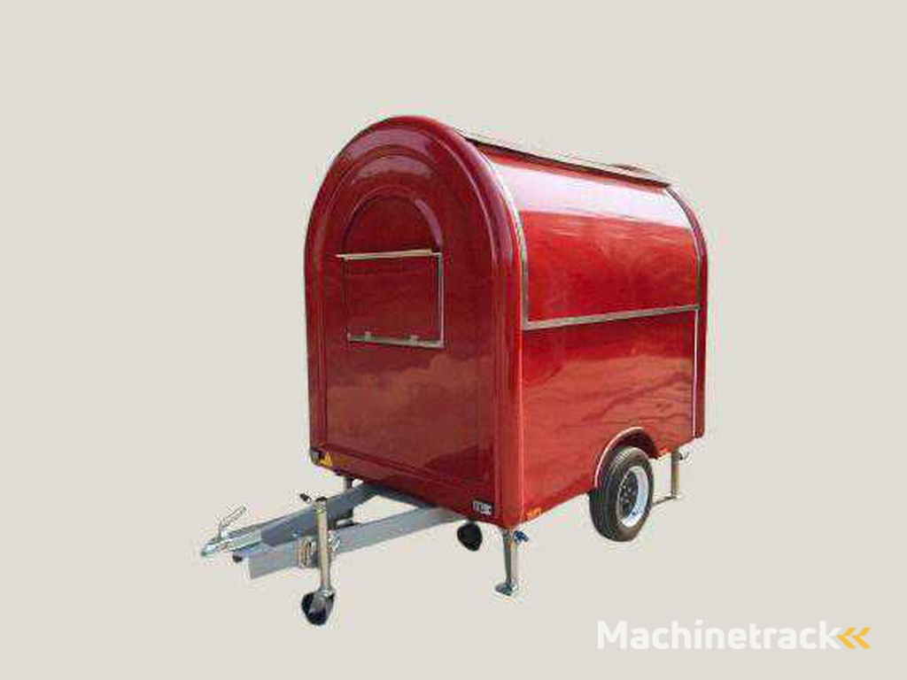 2025 Food trailer red 220cm - MTM 750kg