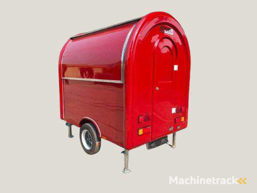 2025 Food trailer red 220cm - MTM 750kg