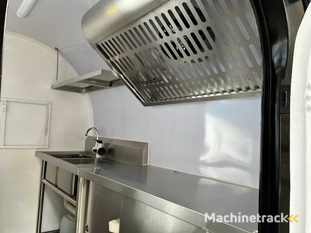 2025 Food trailer red 220cm - MTM 750kg