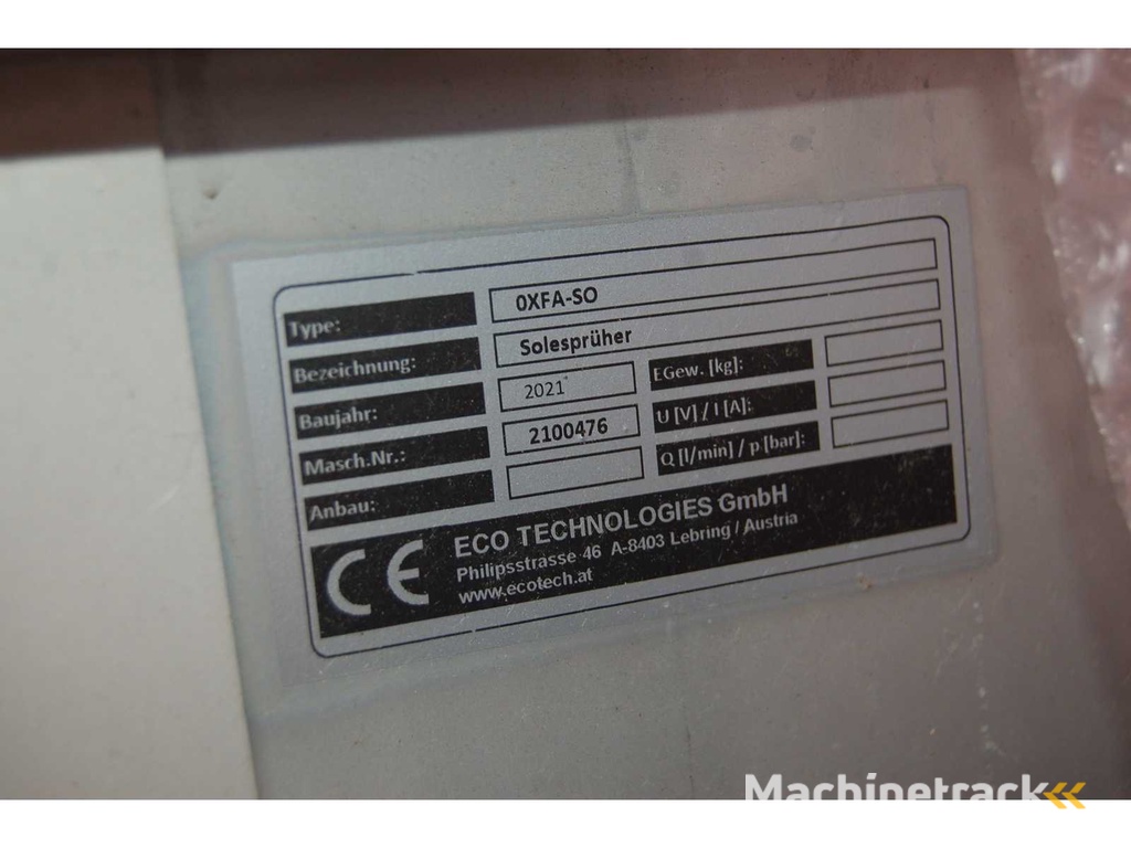 Ecotech - XFA-P - Pekelsproeier - IJsjager - 2021