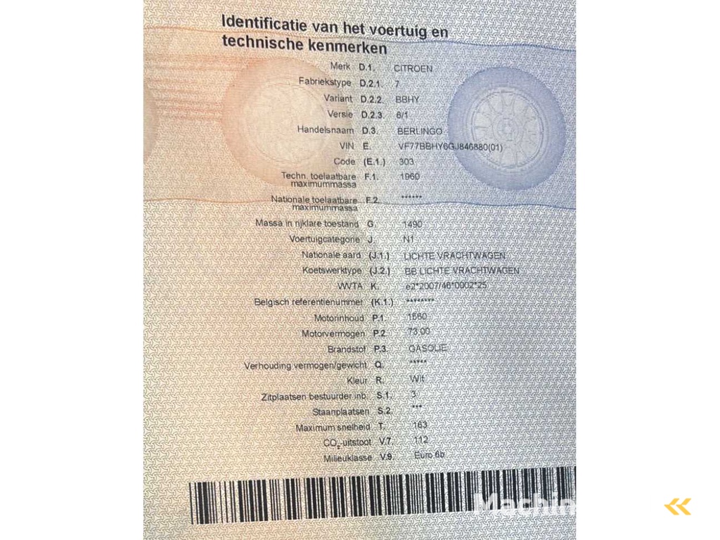 Citroën - 2016 - Berlingo - Personenauto