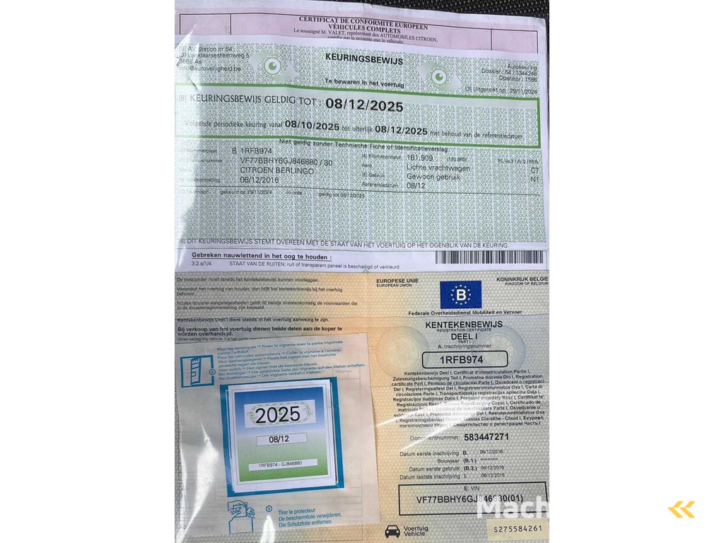 Citroën - 2016 - Berlingo - Personenauto