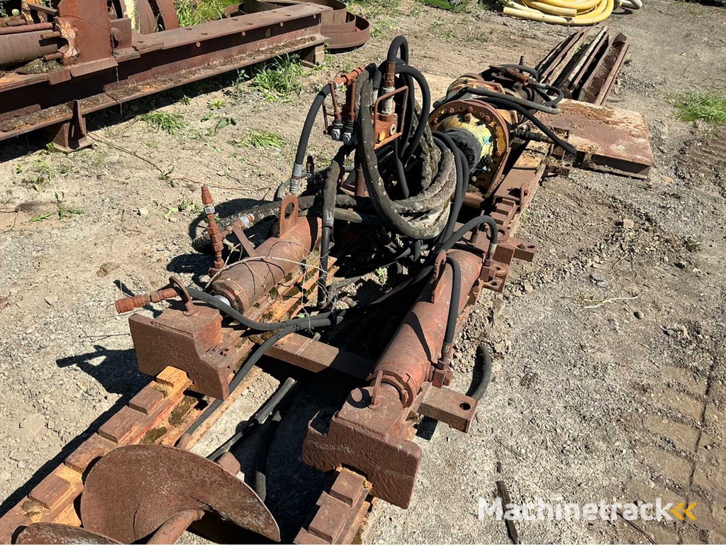 Boorinstallatie met spiralen