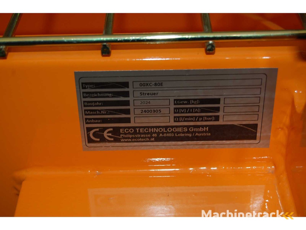 Ecotech - 0XC-80E - Walzenstreuer - 2024