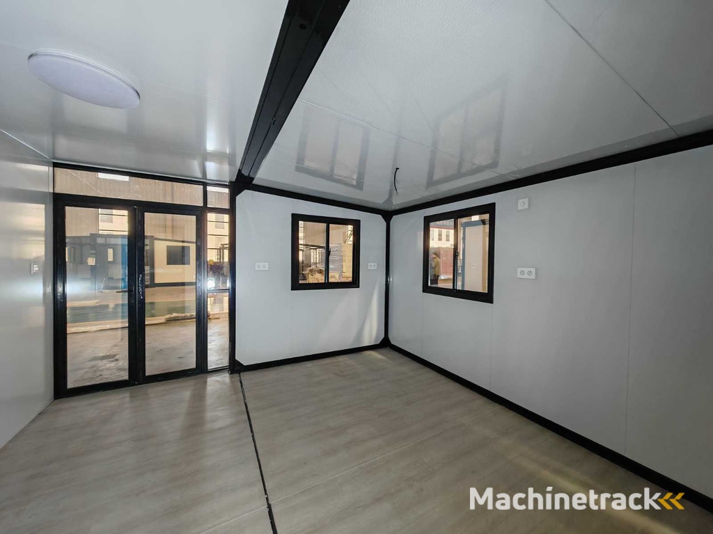 2025 Rhino Houses 36,5 m2 Wit 2 slaapkamers, badkamer en keuken Mobiele woonunit / Tiny house