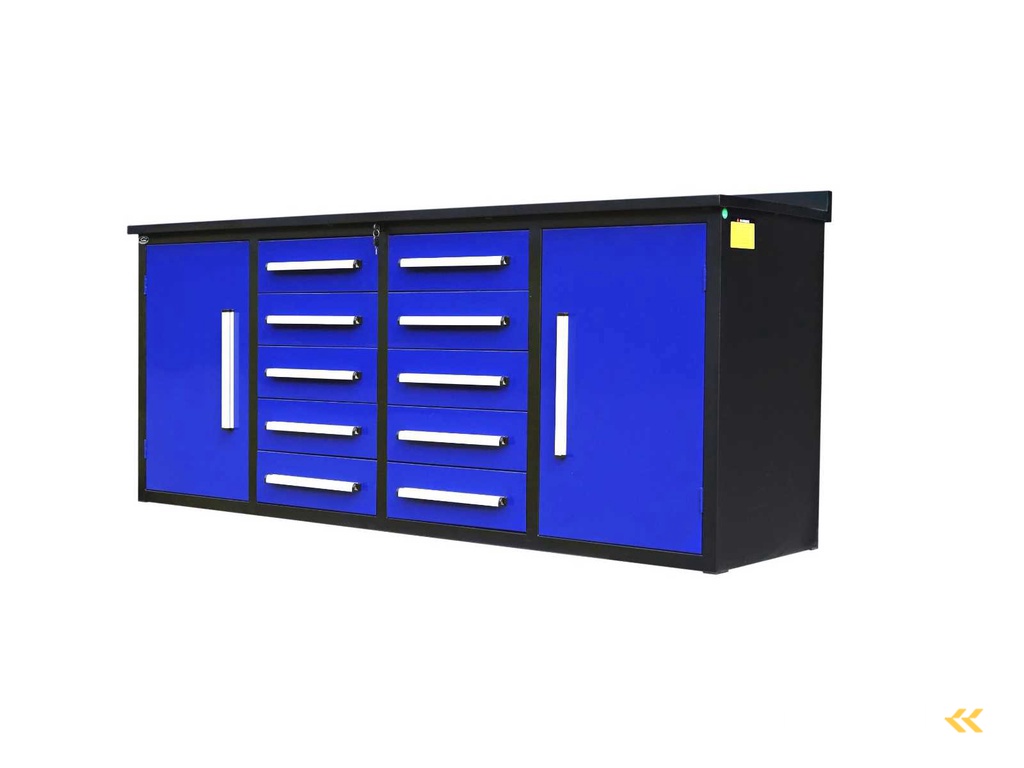 2025 Stahlworks SW-12 Industrial Blue Werkbank