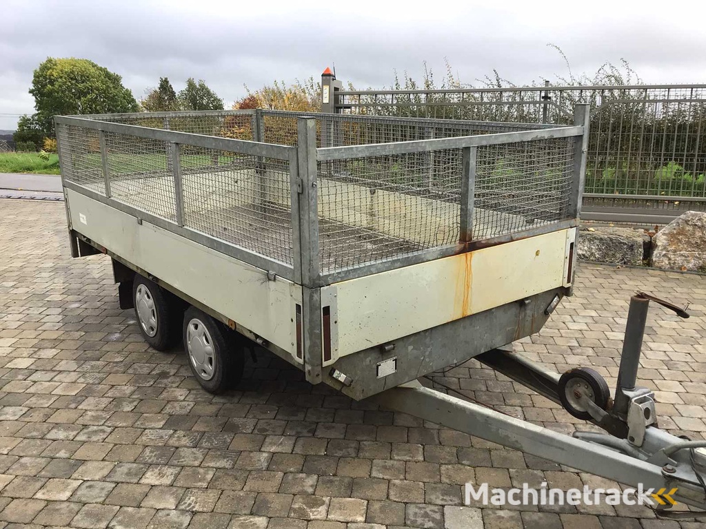 2002 Eduard Dropside Tray AT20 Car Trailer