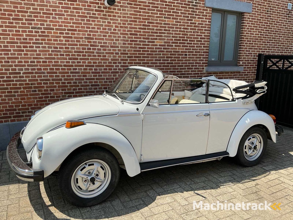 1978 Volkswagen Cabrio Kever 1.6 injectie white edition karmann Oldtimer