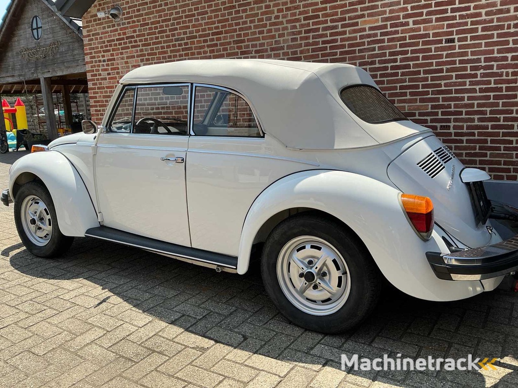 1978 Volkswagen Cabrio Kever 1.6 injectie white edition karmann Oldtimer