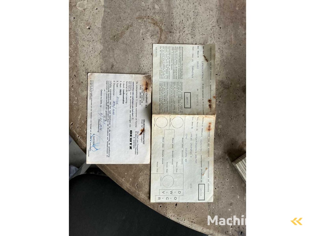 1971 Deutz D5506 Oldtimer Traktor