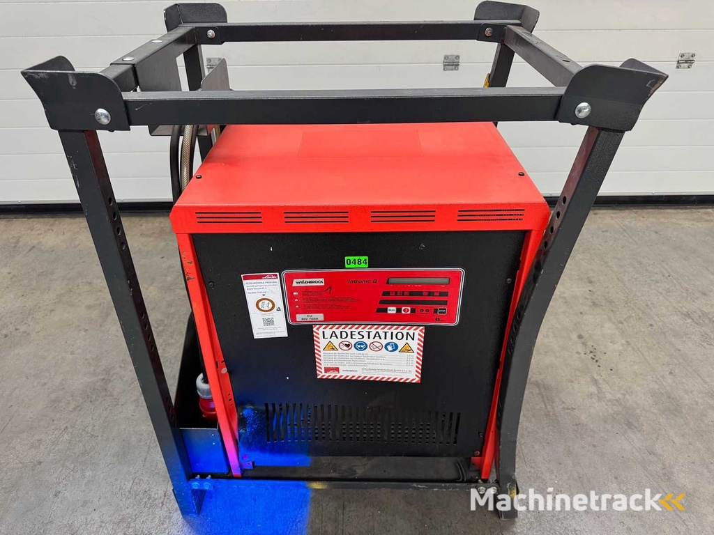 2021 Linde Intronic B 80V 100A 590-689Ah Vorkheftruck Elektrische Vorkheftruck Oplader oplader