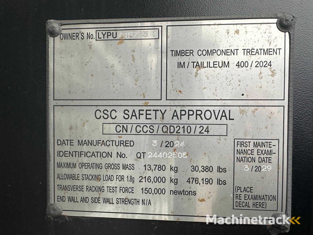 03-2024 - Containerhaus mit Bad 40 ft HQ / 12 M