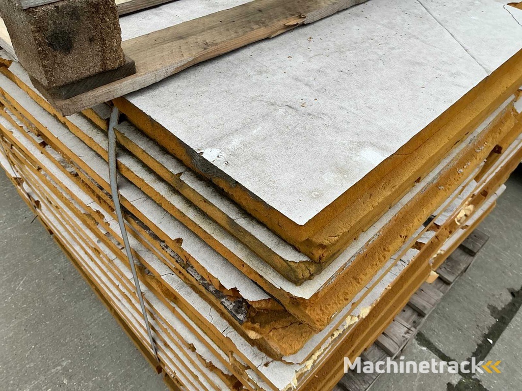 PIR insulation plate (1.16x0.62 mtr) (208x)