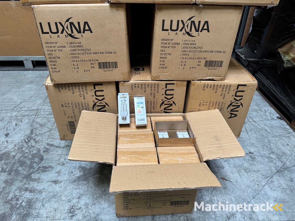 LUXNA (x3600) - STICK 3U opschroefbare lamp - E27 - 9W - 480 Lumen