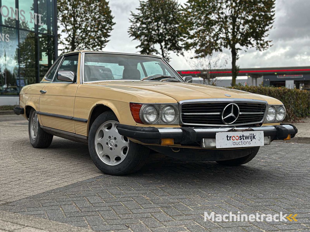 Mercedes-Benz 450SL Convertible -Hardtop- 180pk 1980 SL-Klasse