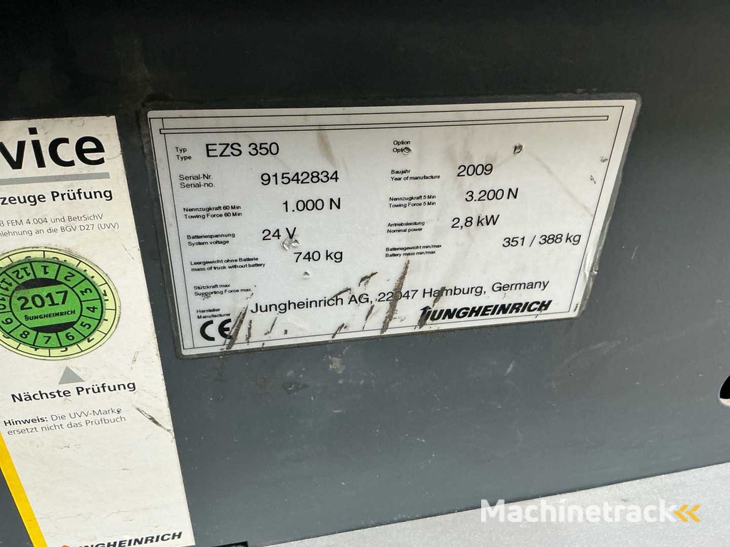 Jungheinrich - ESZ-350 - Abschleppwagen - 2009