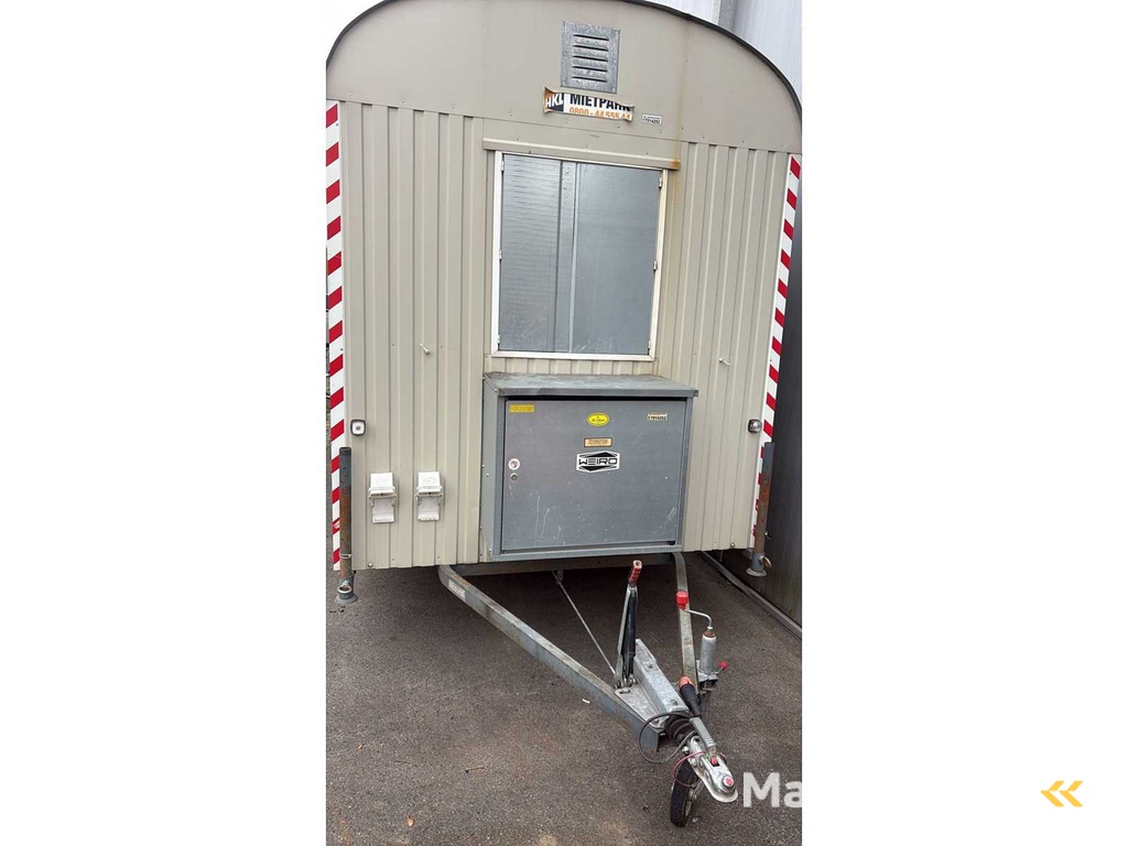 HBU CONSTRUCTION TRAILER 80 KM/H, GAS Construction Trailer