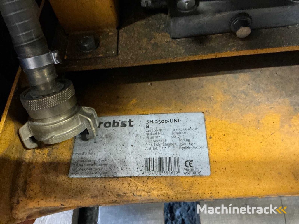 2016 Probst VM SHH UNI B2500 VE vacuümheffer