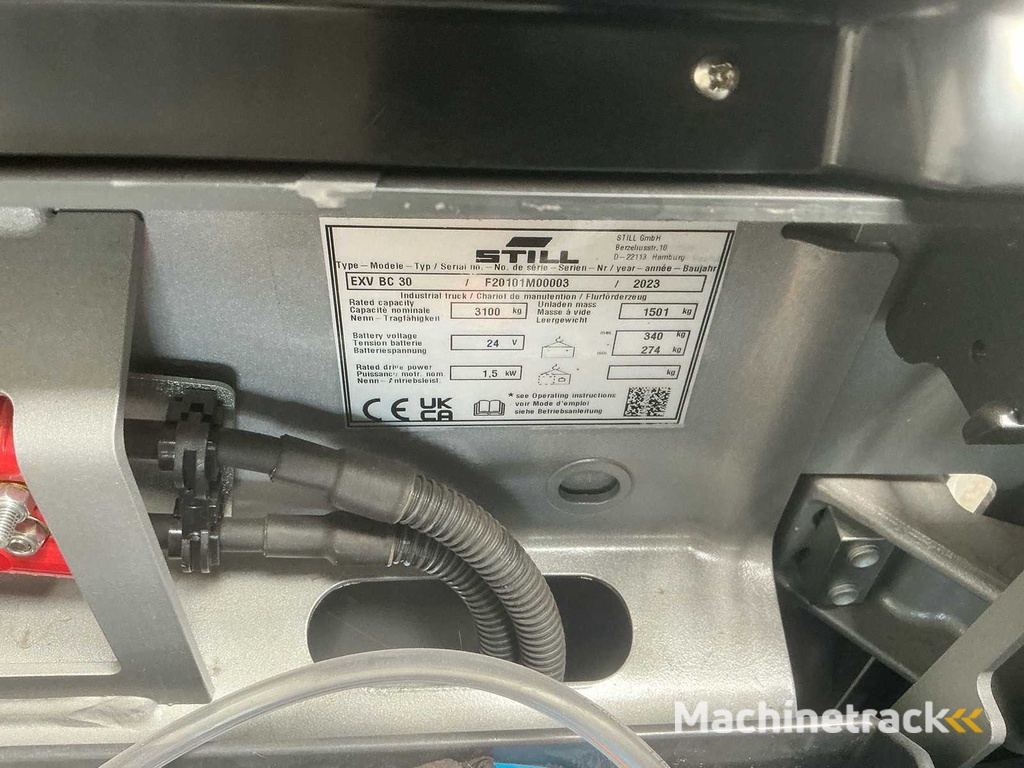 STILL - EXV CB 30 - Elektrische pallettrucks - 2023