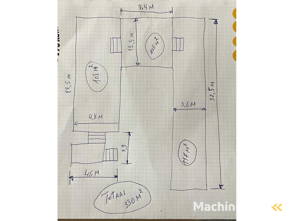Entresolvloer verdieping hout/staal 330 M2