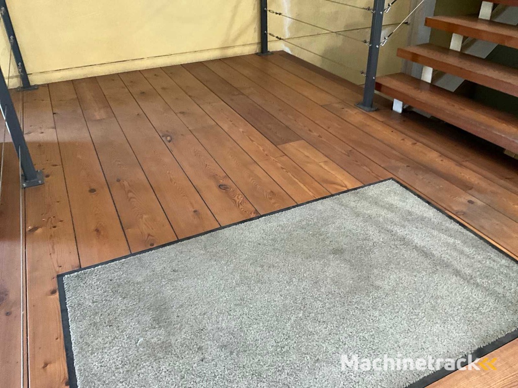 Entresolvloer verdieping hout/staal 330 M2