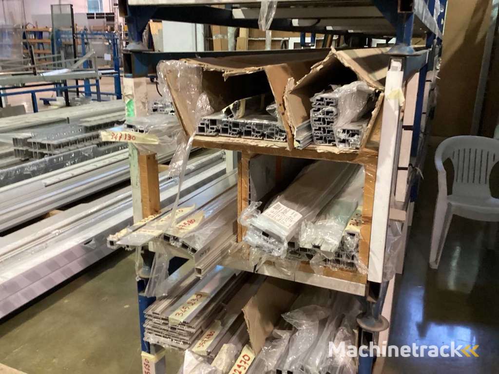 Voorraad Aluminium profielen