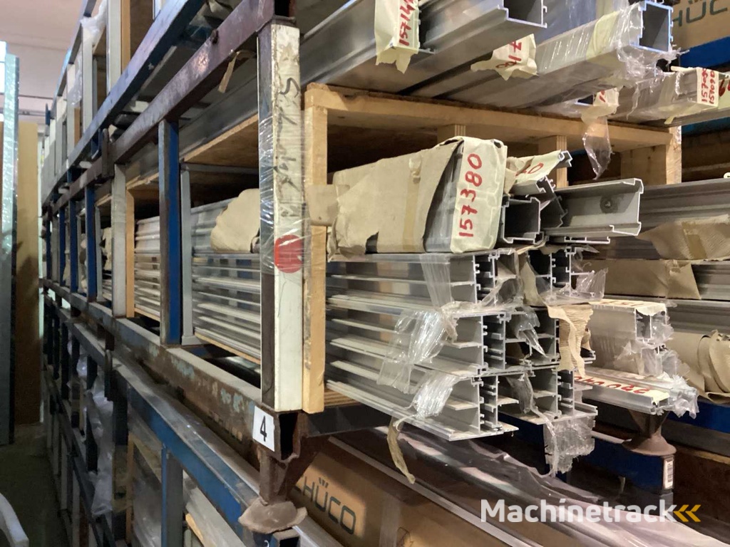 Voorraad Aluminium profielen