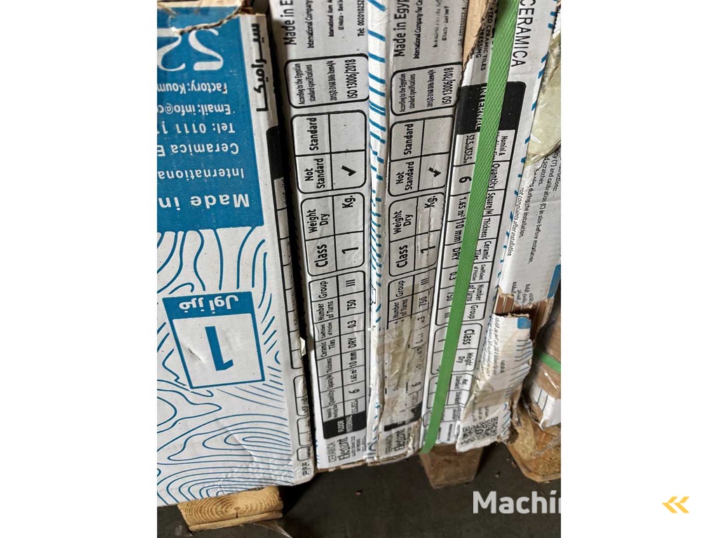 50m2 Geglazuurde keramische tegels 10mm - CERAMICA ELEGANT - 52,5x52,5cm