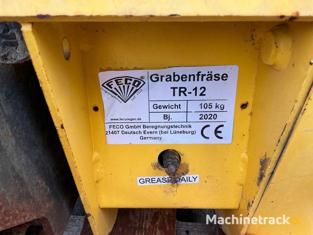 2020 Feco TR 12 Sleuvengraver