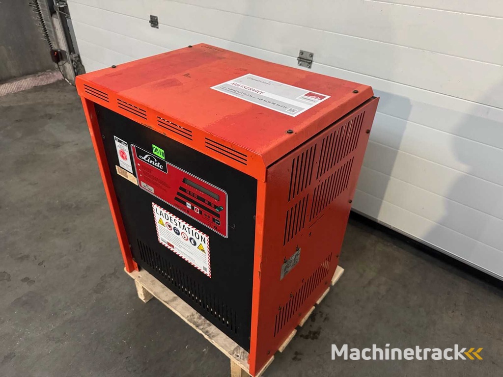 2017 Linde Intronic B EU 80V 100A 590-950Ah Heftruck Oplader Batterij