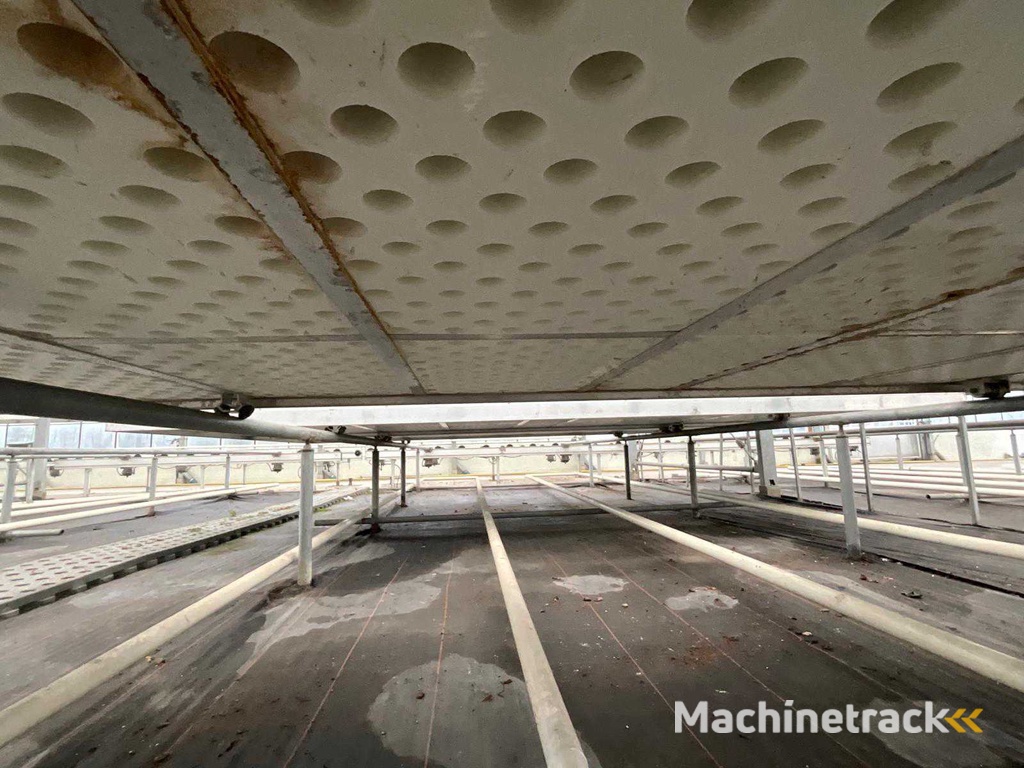 Aluminium kweektafel (4,50x1,63 mtr) (50x)