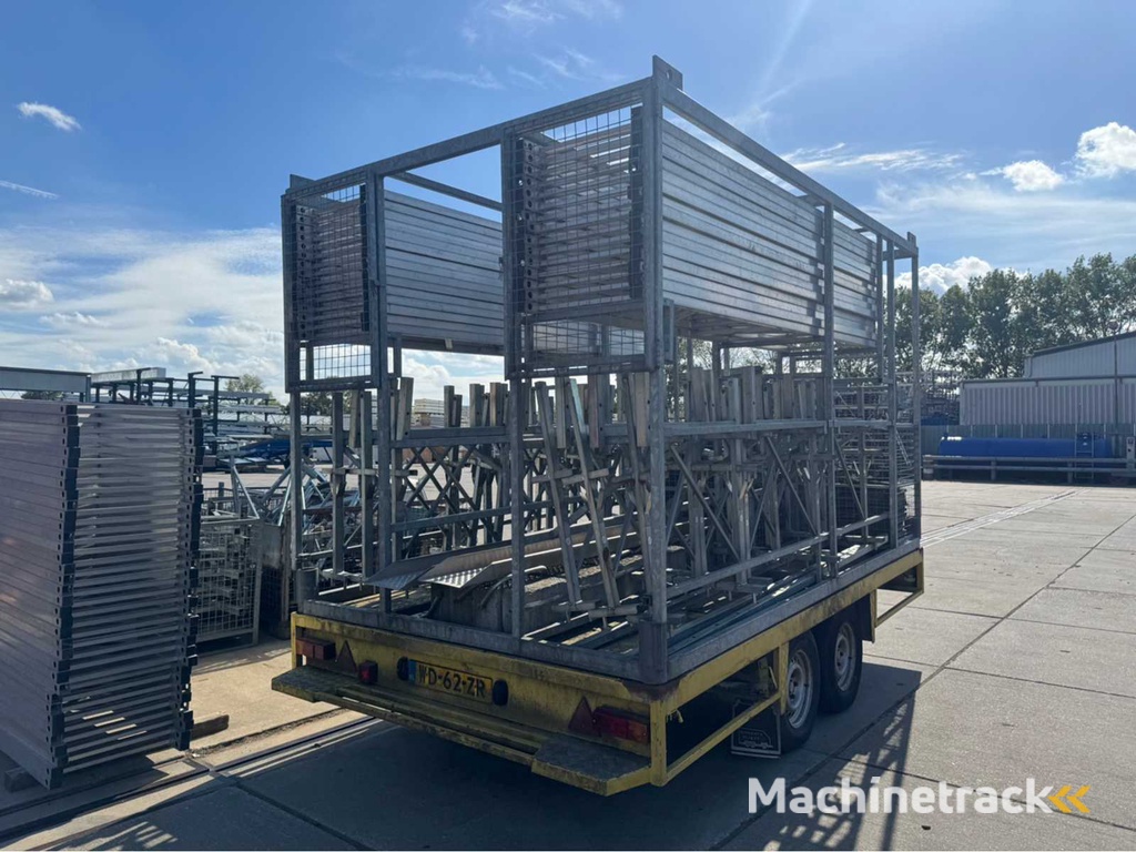 Dakrand beveiliging en aanhanger (198 mtr)