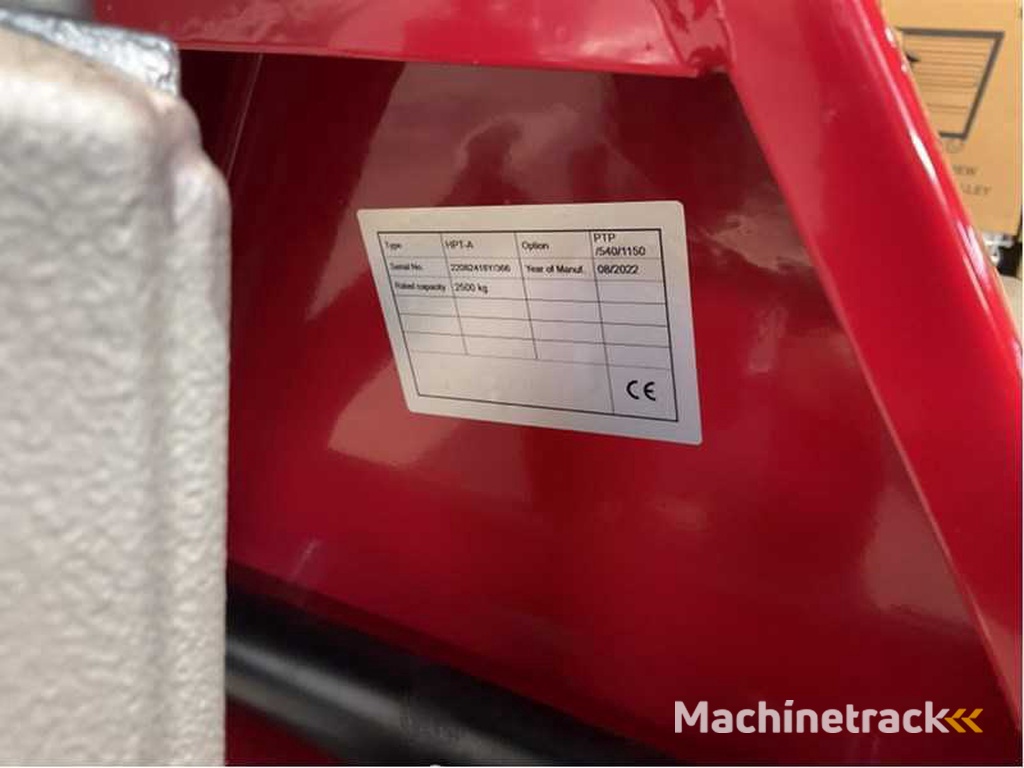 JD HPT - 2500 - Hydraulische handpalletwagens