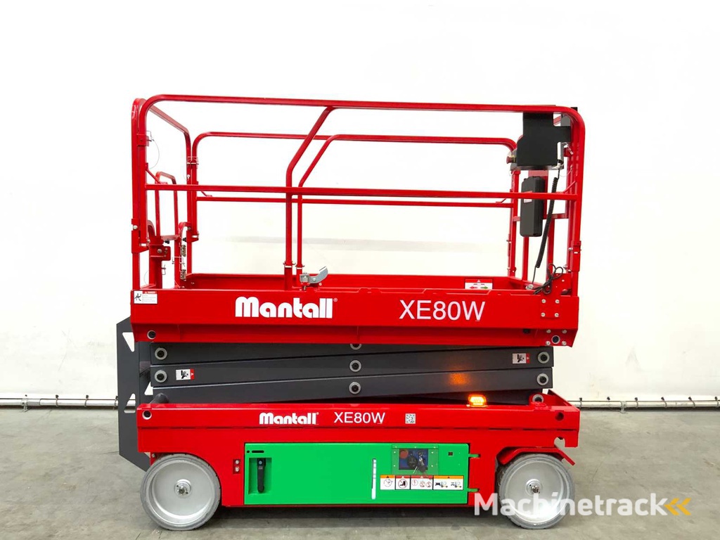 Mantall - XE80W - Scherenhebebühne 8M
