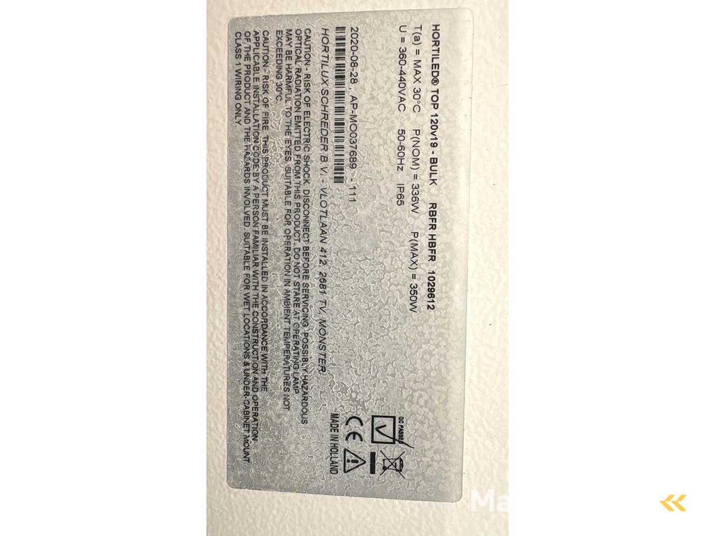 Hortilux HortiLed Top 120v19 Beleuchtungsmaterial (13x)