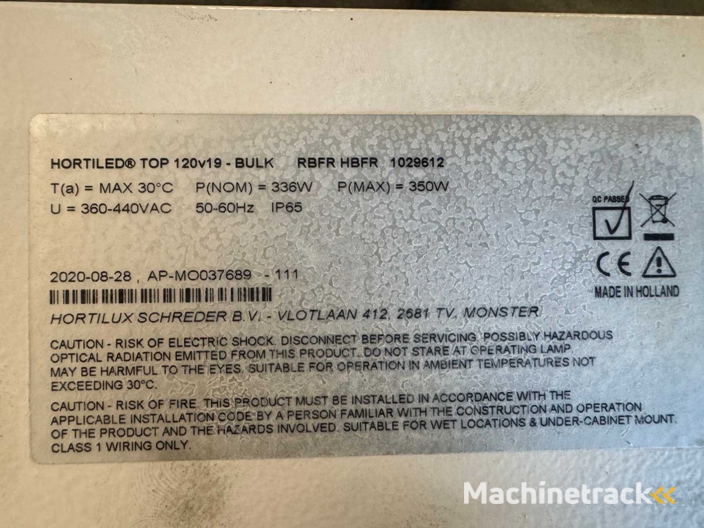 Hortilux HortiLed Top 120v19 Beleuchtungsmaterial (13x)