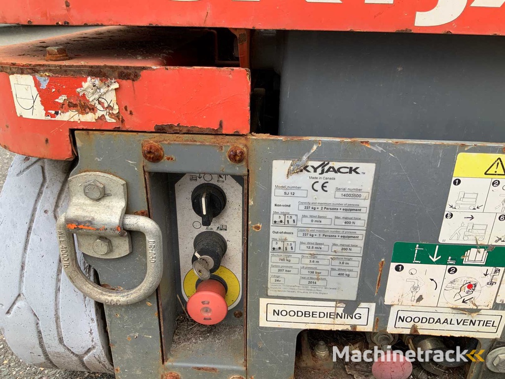 2014 Skyjack SJ12 Hubarbeitsbühne